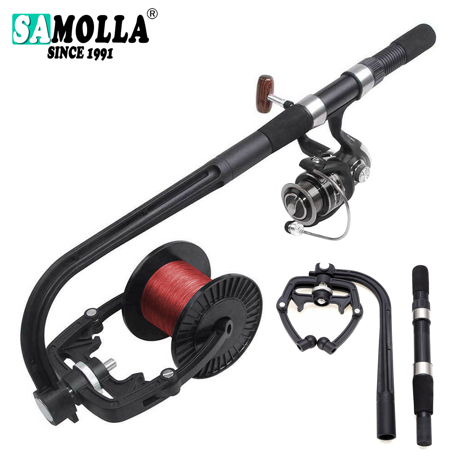 Fishing Line Spool - Spooler senar pancing portabel, penggulung senar