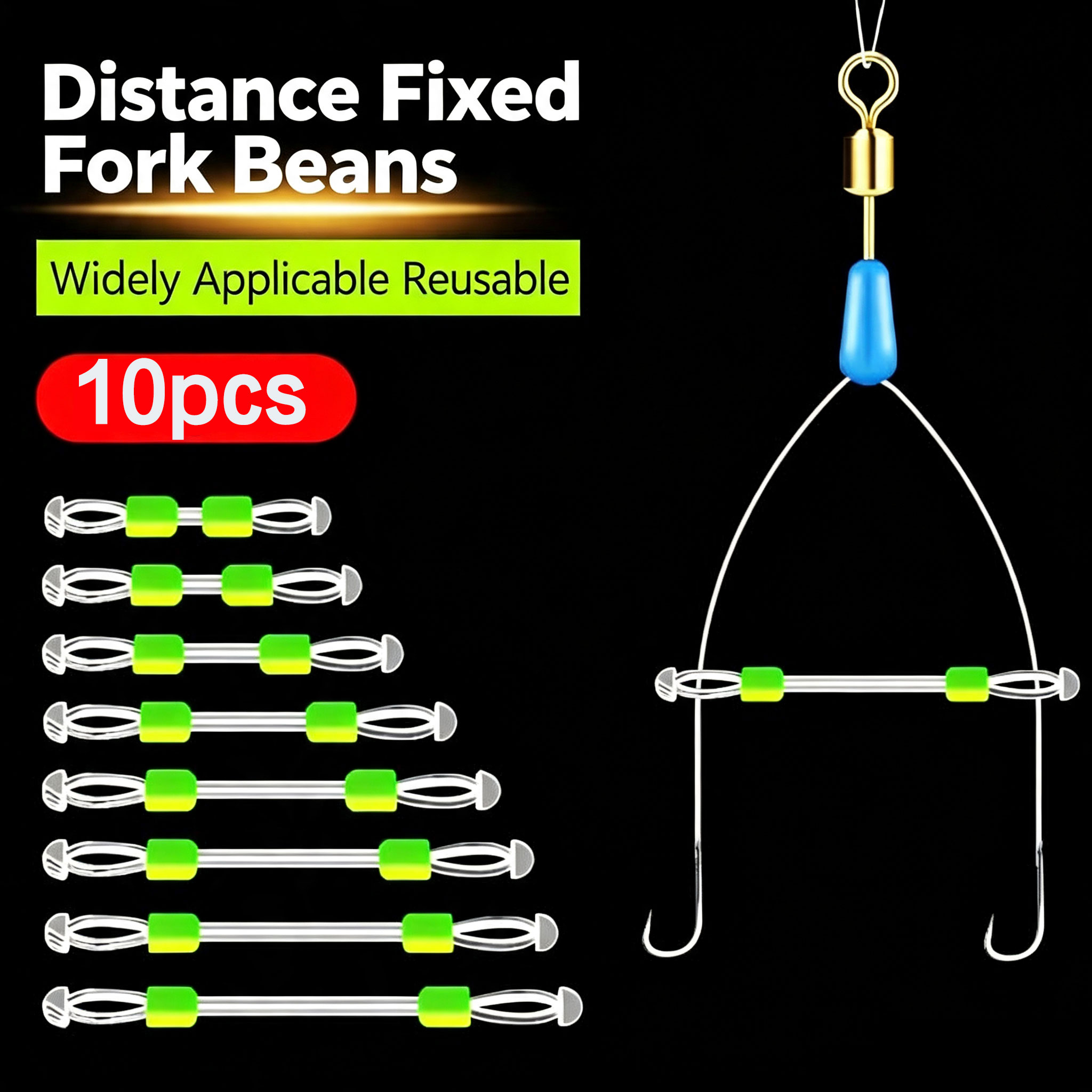 Fishing Line Winder - 10 Buah Pemisah Senar Pancing Jarak