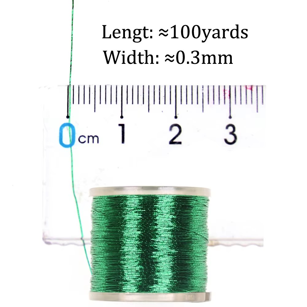 Benang Metalik Pembungkus Jora - Fishing Line Spool ulasan dan harga