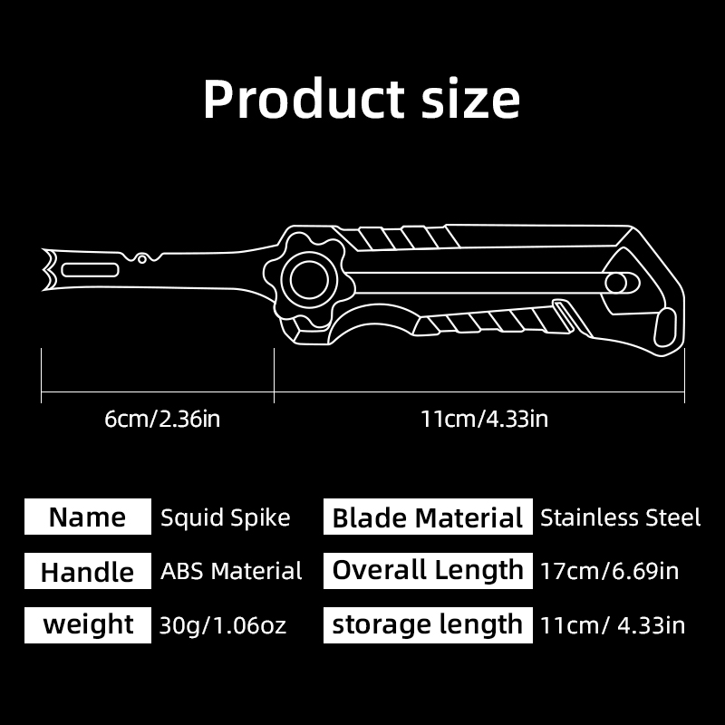 Pisau Cumi-cumi Baja Tahan Kar - Freshwater Line ulasan dan harga