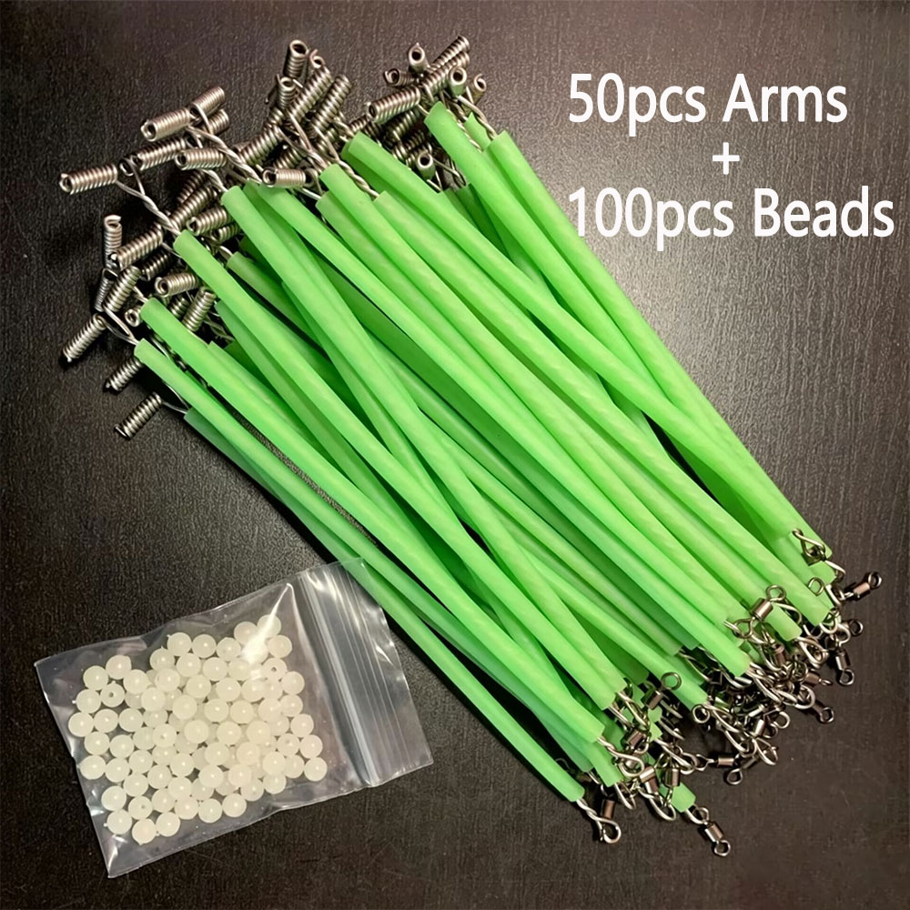 50pcs Umpan Pancing Baja Anti  - Leader Line ulasan dan harga
