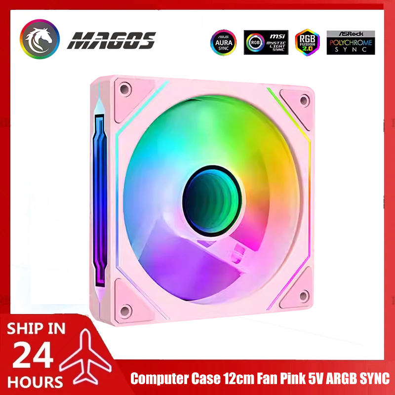 Kipas Casing Komputer Merah Mu - Fly Line ulasan dan harga